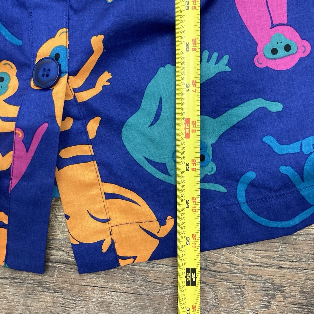 ModCloth NWT Fit and Flare Vintage Inspired Retro Summer Dress Blue Monkey sz 0 - Picture 11 of 11